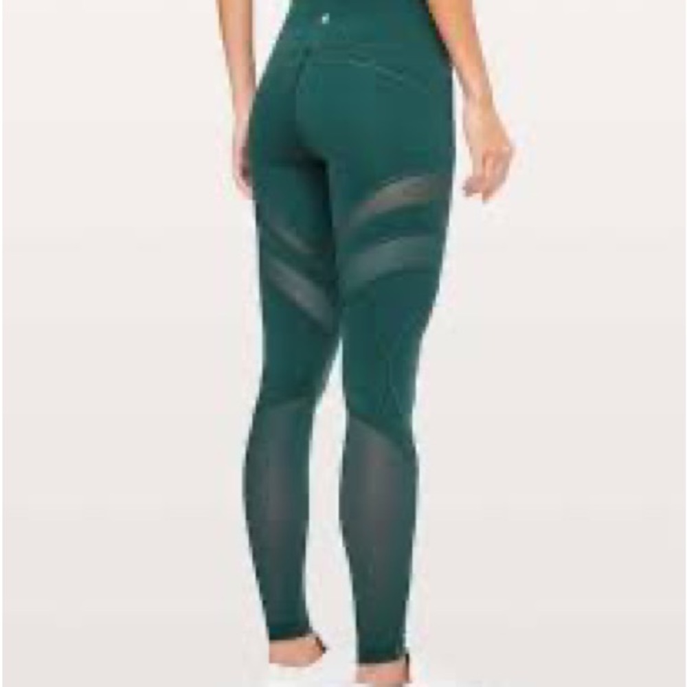 Lululemon Wunder under high rise tight 28” inseam special edition mesh size 4